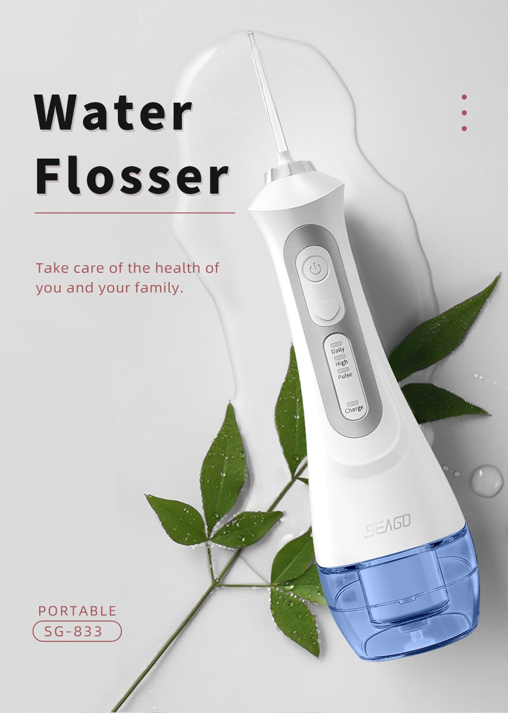 OrthoFloss™ - Cordless Water Dental Flosser