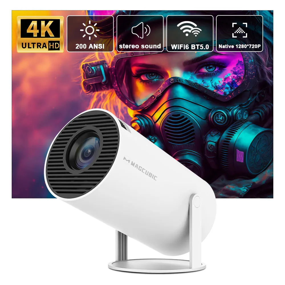CineView Pro 4K Smart Projector